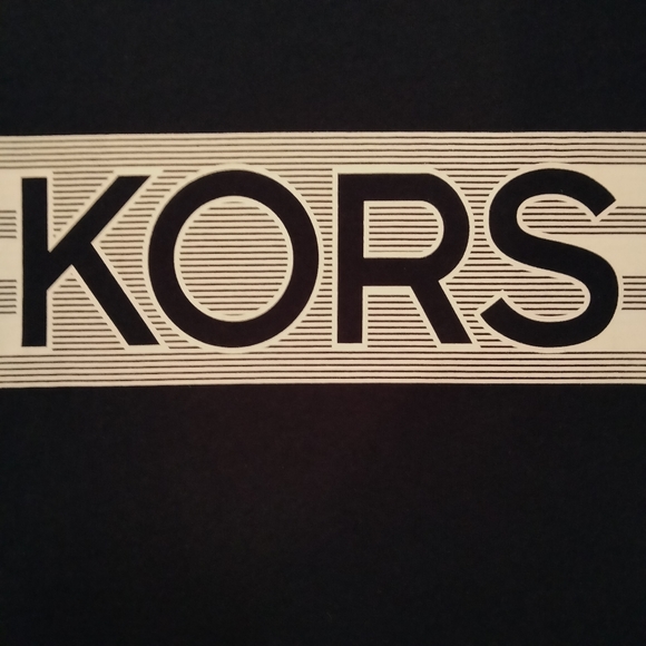 NWT XL Michael Kors Navy Logo T-Shirt - Picture 6 of 9